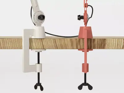 Bolt Desk Clamp 3D model
