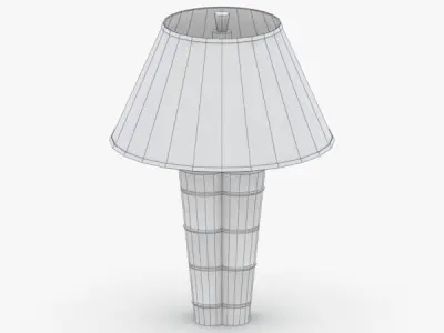 1370 - Table Lamp Low-poly 3D model