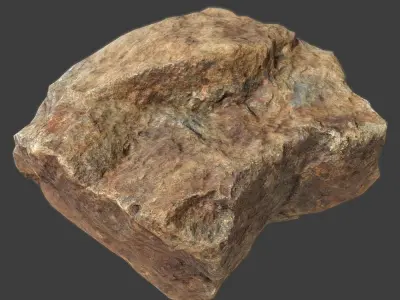 Martha Stone Low-poly 3D model