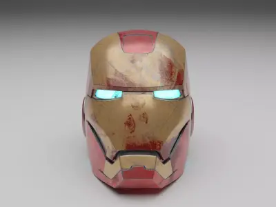 Ironman Helmet 3D model