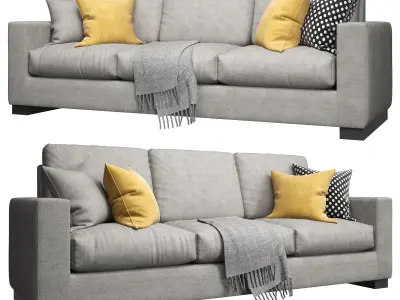 Wesley Hall - Ample Sofa 3D model