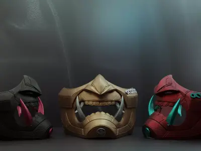 Cyberpunk Arasaka Mask 3D print model