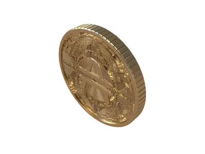 Amp Coin v7 003 3D model
