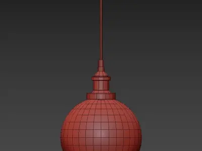 Amber Glass Cafe 3D model