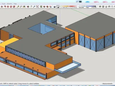 Pack SKP SCHOOL A1-A10 3D model