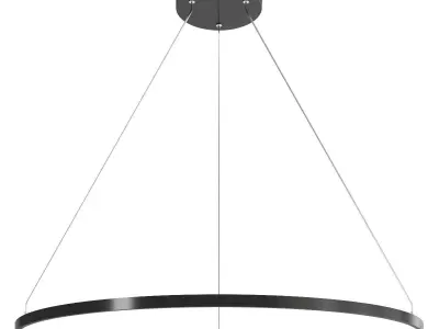 LED Round Pendant 3D model
