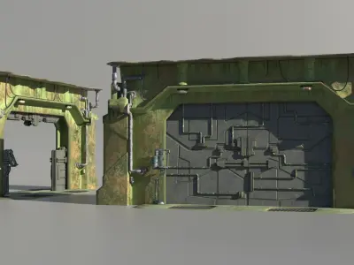 Gates 3D model
