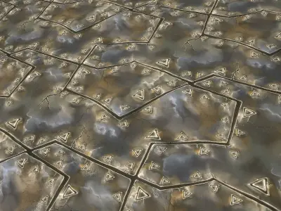 Stylized Metal Texture Texture