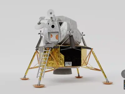 Lunar Module - Apollo 3D model