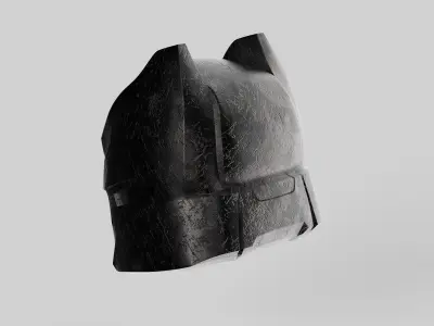 Armored Batman Helmet 3D print model
