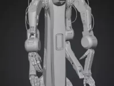 Advanced Modular Surgical Robotics System 3D model Free 3D model