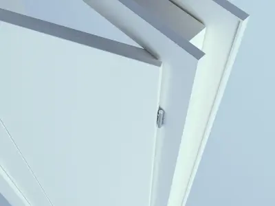 White Door 63 3D model