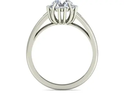 Women Ring  Render 3dm STL OBJ FBX Details 3D print model 389