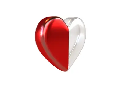 Health Icon v1 002 Low-poly 3D model