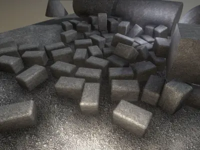 Gravel Ground 2 - fine-grained - Texture Set 11 Texture