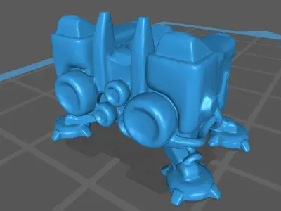 Starcraft Barracks 3D print model