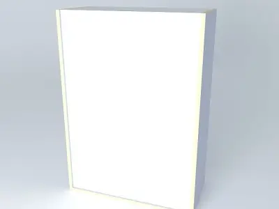 W2D1DMW bathroom cabinet Free 3D model