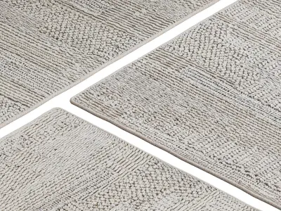 Carpet set 3230 - Floria Handmade Hand-Woven Rug - 5K 3D model