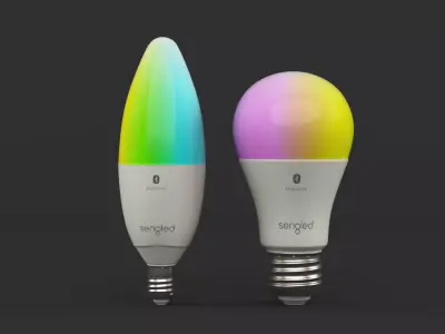 Smart Light Bulbs 3D model