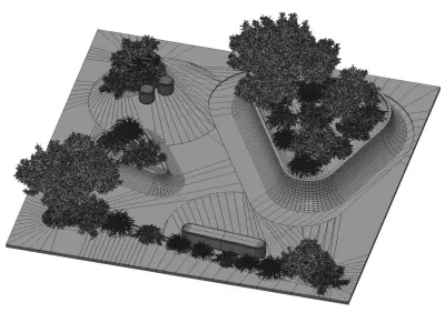 Town Square 2 3D model