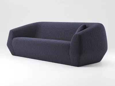Uncover Large Sofa 3D model