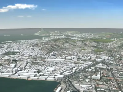 Rio de Janeiro Brazil 3D model