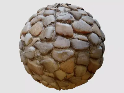 Stone Wall PBR Texture 02 Texture