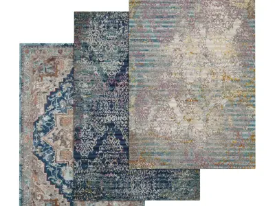 Rug Set 14 3D model purchase