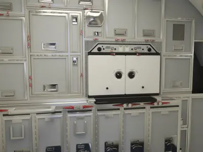  3D Boeing B737 Interior Cabin 