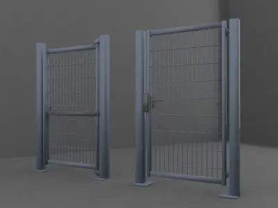Outdoor Gate 3D model
