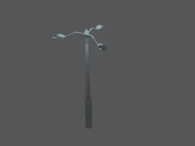 StreetLamps light pole 3D model