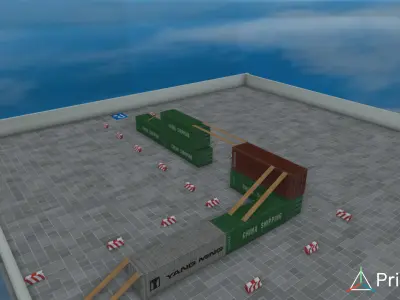 Level 2 3d environment  Free 3D model