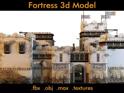 Fortress- 3d Model 3D model