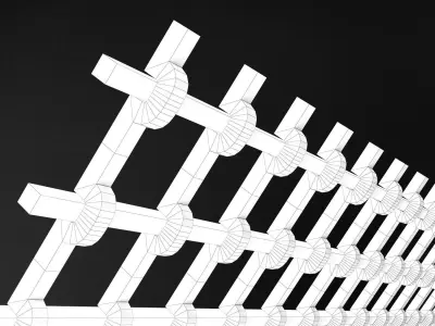 Forged Grate 3D model