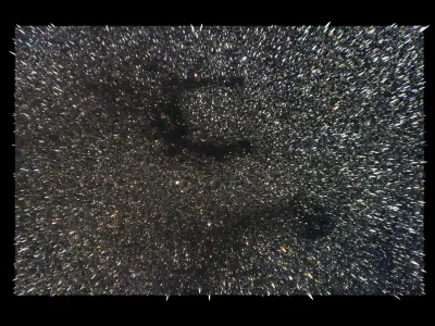 Letter E Nebula 3D model