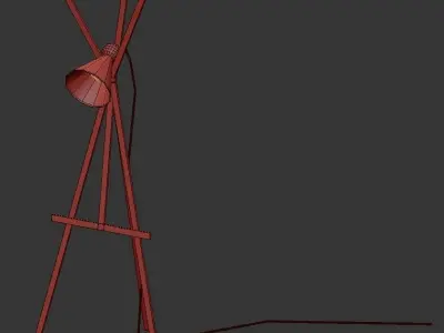 Cone lamp 3D model