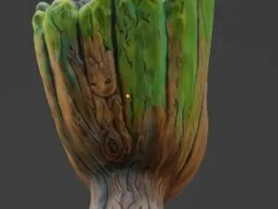 Groot 3D model
