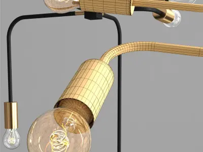 ODDER modern pendant light 3D model