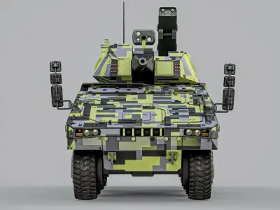  Skyranger 30 Air Defence Tower System Exhibition Camo PBR 