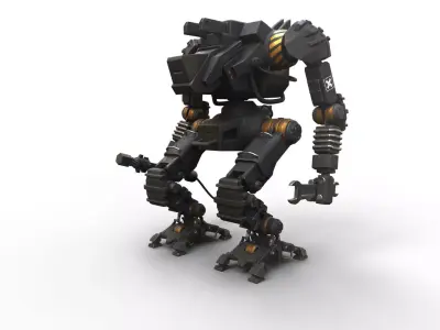 Mech support 3D model