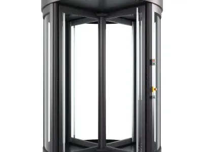 Revolving door Dorma Geryon 3D model