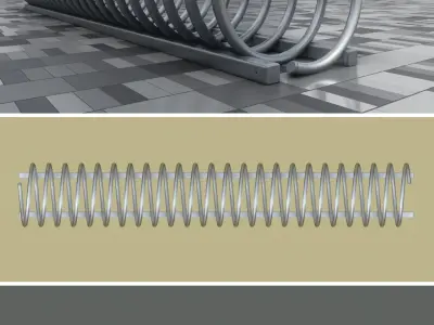 All Bicycle Stands 3D Model Pack