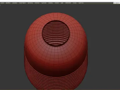 Lantern table by Bomma Low-poly 3D model