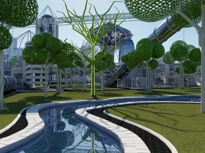 Future City HD 2018 3D model