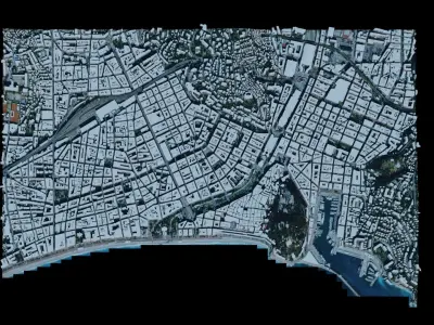 Nice - France 3D model