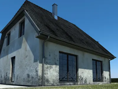 Old Abandoned House 3D model