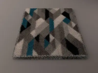 modern  carpet   3D model