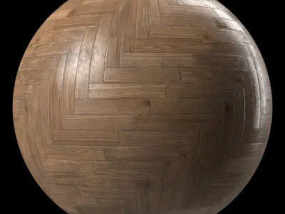 Parquet Materials 39- Parquet By Old Wood - Seamless PBR 4k Texture
