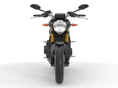 Generic Motorcycle 03 3D model