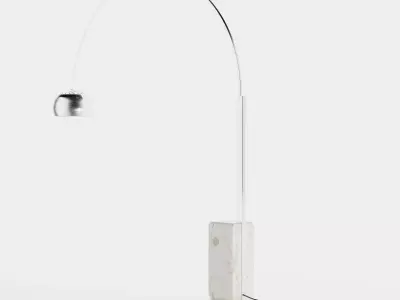 Achille and Pier Castiglioni- Arco Floor Lamp 3D model